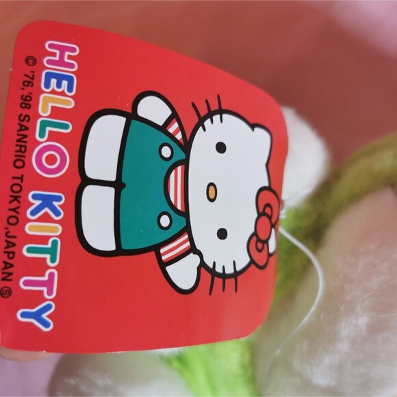 Hello Kitty Frog Plush Kigurumi Rare Vintage Sanrio Toy Rare Collectible 1990s - Picture 7 of 16